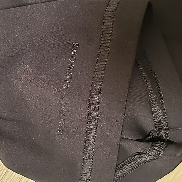 Gymshark Whitney Simmons Large crop top womens black - Picture 5 of 8